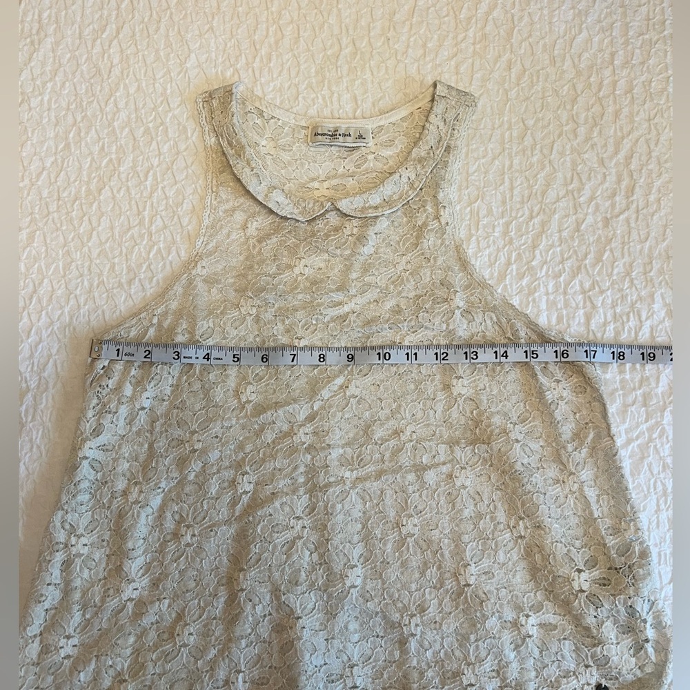 Abercrombie & Fitch Lace Tank Top - Picture 5 of 8